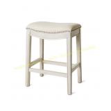 Maven Lane Adrien Saddle Stool - White Oak