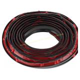 Motoforti Car Weatherstrip Door Seal, 16ft