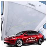 Tesla Model Y Sunshade Roof 2025 26, Gray 2PCS