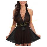 Artfasion: Babydoll V Neck Chemise Dress