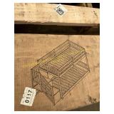 Twin bunk bed parts