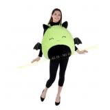 Squishmallows Leap the Bat Bodysuit Green