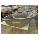 True Temper steel wheel barrow tray