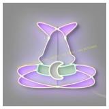 Neon Witch Hat with LEDs   Hyde & EEK!
