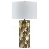 Marshawn Glam Table Lamp with 3-Way Switch