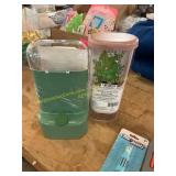 2ct Herb Storage, Egg Tongs, Pens