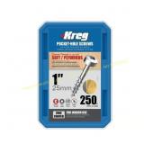 Kreg No. 7 1 in. Zinc Pocket-Hole Screw 250 pk