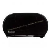 Boardwalk 20-1/4 x 12-1/4 in. Black Twin Dispenser