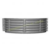 Shape Products Gray Window Well Wall 37x16x12