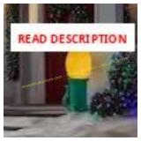 3 ft Battery-Operated LED Jumbo Bulb Decor