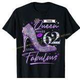 This Queen Makes 62 Looks Fabulous T-Shirt XL
