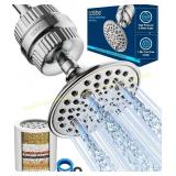 Cobbe Filtered Shower Head Combo, Chrome