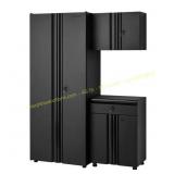 Husky Welded Steel Garage Storage System, Black