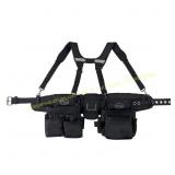 Dead On 25 Pocket Tool Belt with Suspenders