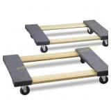 2000 lbs Capacity 18x30 Hardwood Dolly
