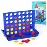 Pup Go 4 in a Row: 2-Player Travel Game