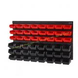 Vevor Black & Red wall mounted storage bins