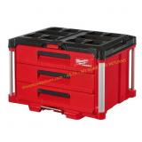 Milwaukee PACKOUT 22 in. 3-Drawer Toolbox