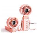 JISULIFE Handheld Fan Life7   5-Speed, 5000mAh
