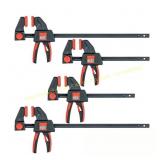 Bessey EHK Series Trigger Clamp Set 4pc