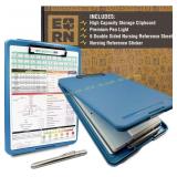 Nursing Clipboard with Storage & Pen Holder