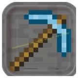 Easter Bundle- Minecraft 7" 8ct Snack Paper Plates
