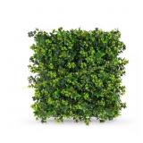 2 in. Green Mix Leaf 20x20 Panel (2-Piece)