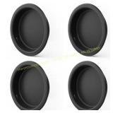 2 in. Carbon Steel Closet Door Pulls (4-Pack)