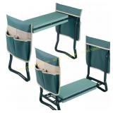 Pure Garden Foldable Garden Kneeler Stool