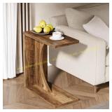 Kerlin 23.62" Rustic Brown End Table