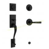 Hawthorne Handleset w/SmartKey Matte Black