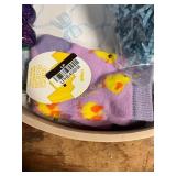 Easter Socks, Dyeing Cups, Glitter Glue