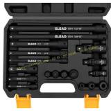 Impact Socket Extension Set, 1/4 1/2" Drive