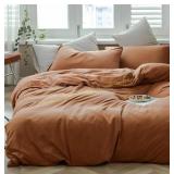 GREEN DONEUS Duvet Cover Queen Set, 3 Pieces