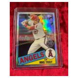 20 Topps Mike Trout Silver 35th Refractor