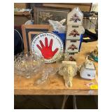 Mail Holder, Glassware, Home Decor