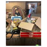 Wall Art, Alarm Clock, Rooster Knickknacks