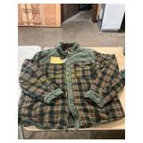 Men s Plaid Sherpa Lined Corduroy XL? Shirt
