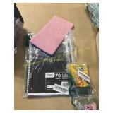 Notebook, Crayons, Etc
