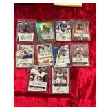 NFL Auto Card Rookie Card Lot