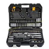 DeWalt Polished Chrome Mechanics Tool Set, 200-Pc