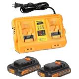 UNBRANDED 20V 3.0Ah Battery + Charger Station