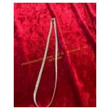 Unverified 20in .925 Sterling Silver Necklace 17g