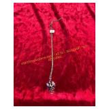 Unisex 20in Large Phoenix Pendant Necklace