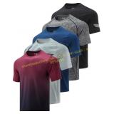 Liberty Imports Med Mens Athletic Crew Neck Tee