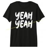 RED Lg Yeah Yeah Premium Tri-blend T-Shirt