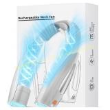 AI Neck Fan, 6000mAh, Portable