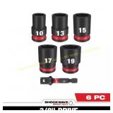 ShockWave 3/8" Drive Metric Socket Set
