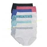 Hanes Womens Size 6 10-Pack Full-Coverage Briefs