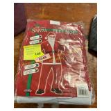 New In Package One Size Santa Outfit